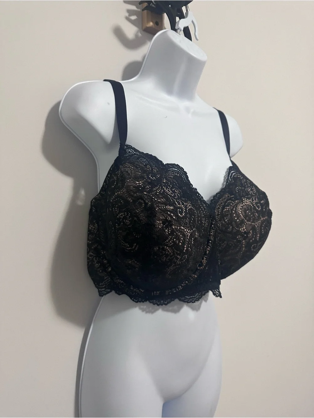 Thirdlove Lace Balconette Bra 24/7 comfort - Black 46D